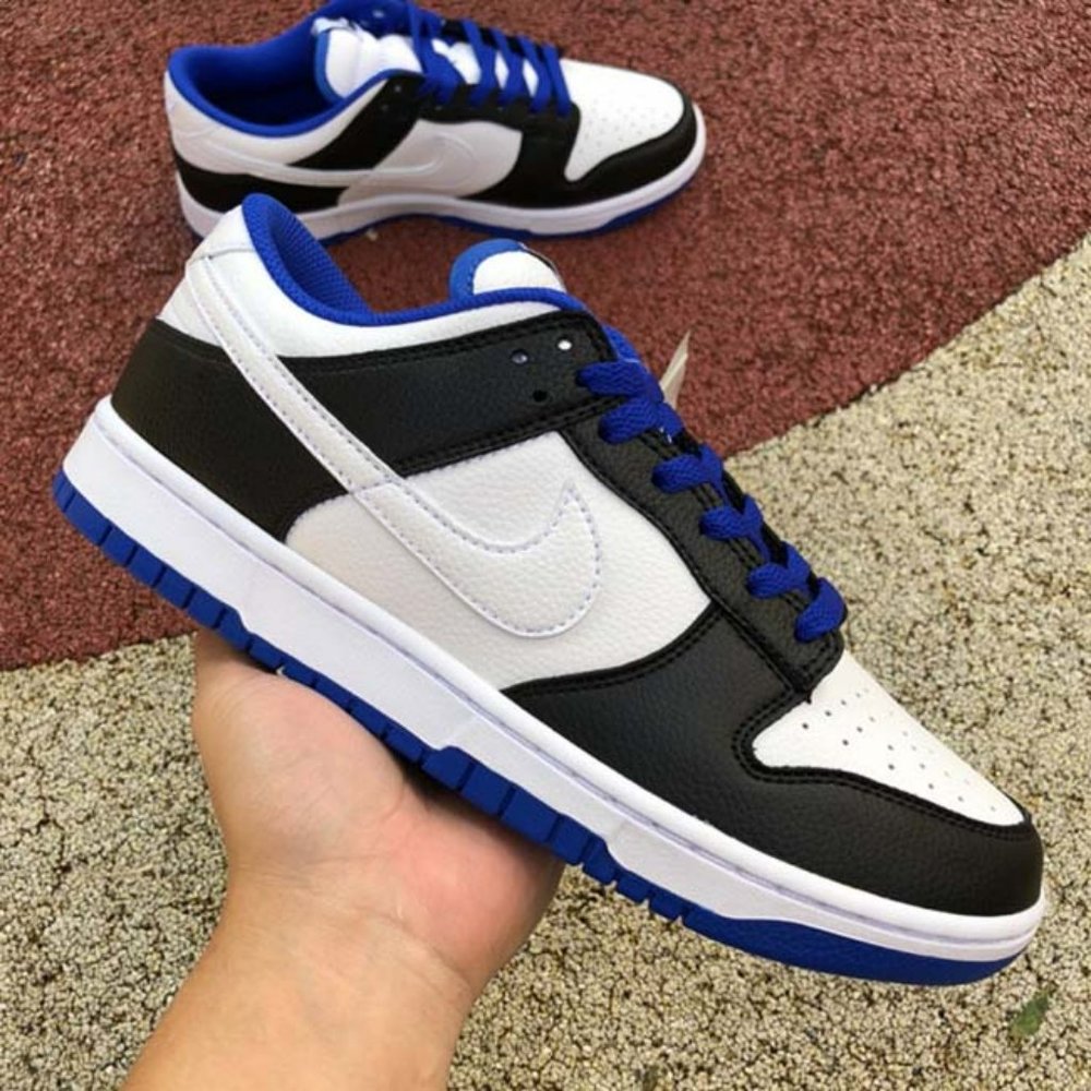 Nike Dunk Low x White Black Royal Sneakers